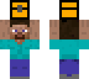 a steve holding a chest skin ---- out now fast downlaod