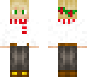 blond christmas boy