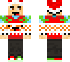 christmas guy and skeppy