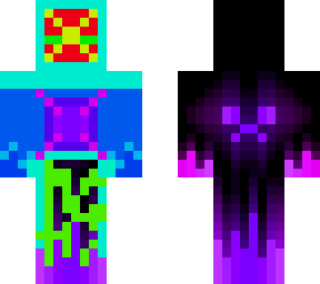 crazy neon man