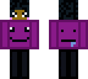 cute purple boy