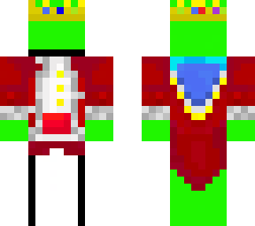 dream supporting technoblade with crown