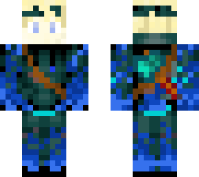 gameblocksian (blue) with headband