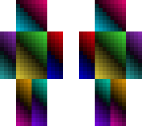 regenbogen-pixel-block-konstrukt