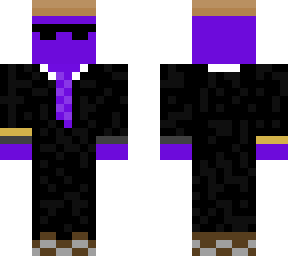 silly purple guy