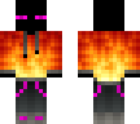fire hoodie enderman