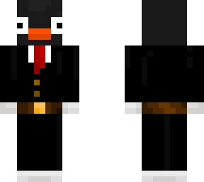 penguin in a suit