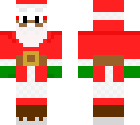 santa falls costume