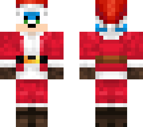 santa sonic green eyes