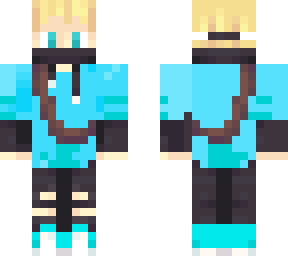 blue hood
