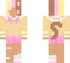 chibi ice cream cat girl :3