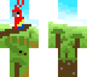 parrot and snake