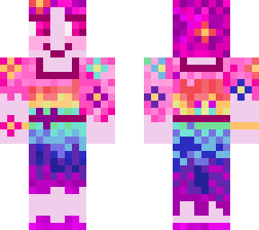 rainbow flower girl