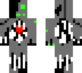 spooky damaged robot