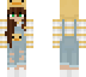 3ko green eyes and brown hair duck