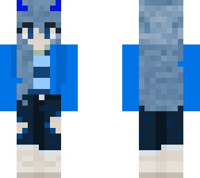bleu fille