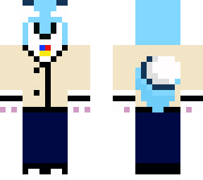 blue fox furry