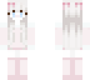 cotton candy snow bunny