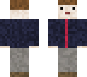 guy with dark blue jacket