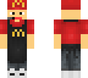 mcdonalds worker | Minecraft Skins