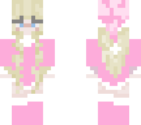 pink christmas lady insired by kayamare
