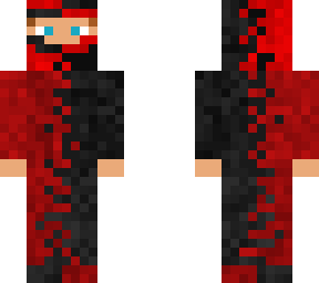 red and black