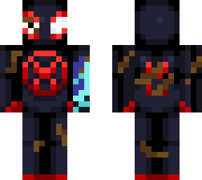 miles morales (damaged suit with venom punch)