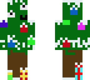 snowy goofy chrismas tree