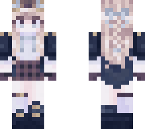 steampunk blonde pirate school girl 2.0
