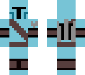 the blue mandolorian