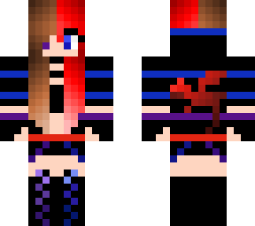 dark & ice magic girl
