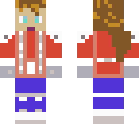 girl skin for christmas made for sister. (she said i could share it.)