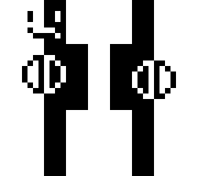 white and black/happy and sad