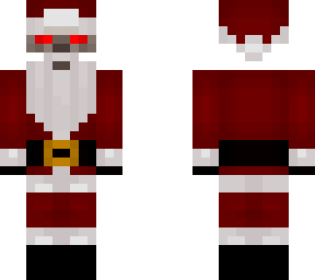 evil santa skeleton