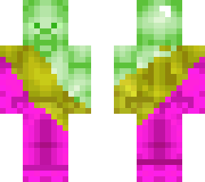green steve (with yellow an magenta steve)