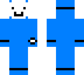 just a blue guy wit mask