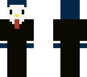 penguin in suit