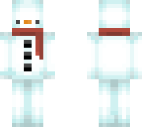 snowman w/ scarf