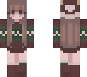 winter character side