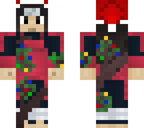 ~ Christmas Tree Hashirama ~ | Minecraft Skin