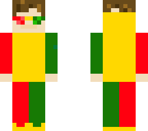 a guy of christmas colors
