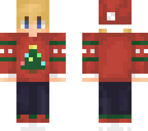 Melissa in a christmas boy