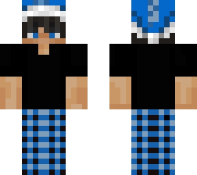 christmas guy blue