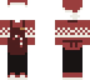 christmas skin template