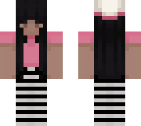 edit of luvism's pikachu egirl/skelly girl skins