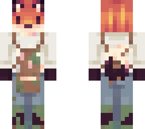 fox in overalls