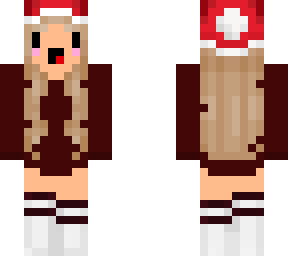 maroon red cute girl christmas