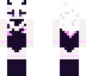 pink & purple demon girl