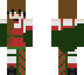 christmas elf  version of purple girl