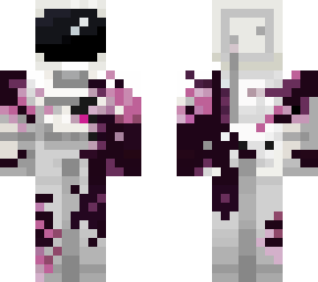 corrupted pink astronaut